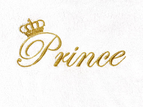 Prince Infant Plush Robe